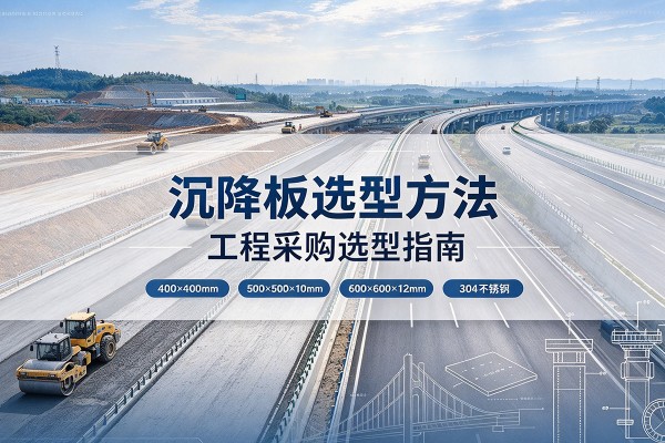 汕头沉降板选择方法