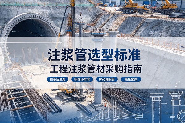汕头注浆管选型标准