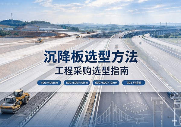 汕头沉降板选择方法